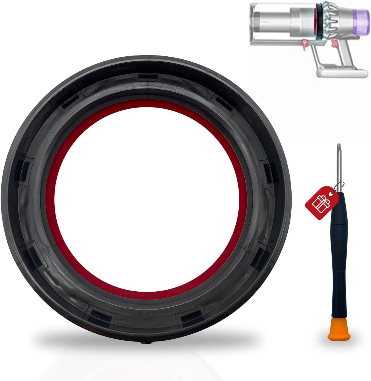 Dyson V15 V11 Sealing Rings - Dustbin Seal Replacement