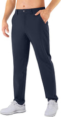 Casual Men's Golf Trousers Featuring Stretch and Quick Dry Fabric