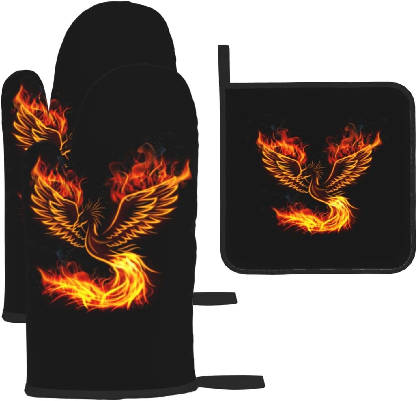 LANAIQO Funny Heat-Resistant Kitchen Set