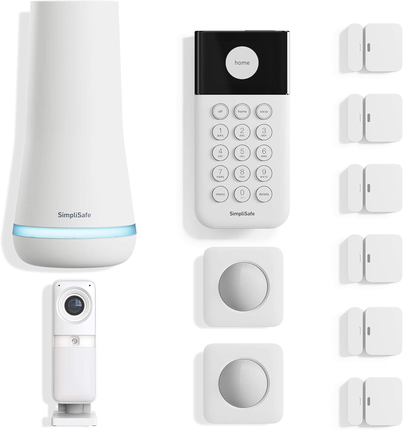 SimpliSafe 11 Piece Wireless Home Security System for Safety