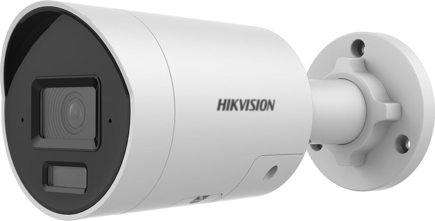 4K 8MP Strobe Light IP Camera with Two-Way Audio and Detection