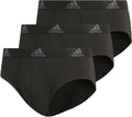 adidas mens Performance Stretch Cotton Briefs (3-Pack) - Active