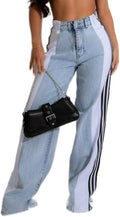 Stylish High Waisted Wide Leg Jeans for Women with Stretch Fit