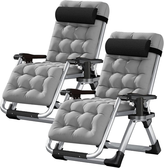 LILYPELLE Zero Gravity Chair - Premium Folding Lounge Recliner