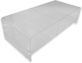 Clear 5mm Deluxe Acrylic Monitor Stand for Desks - Sleek Riser