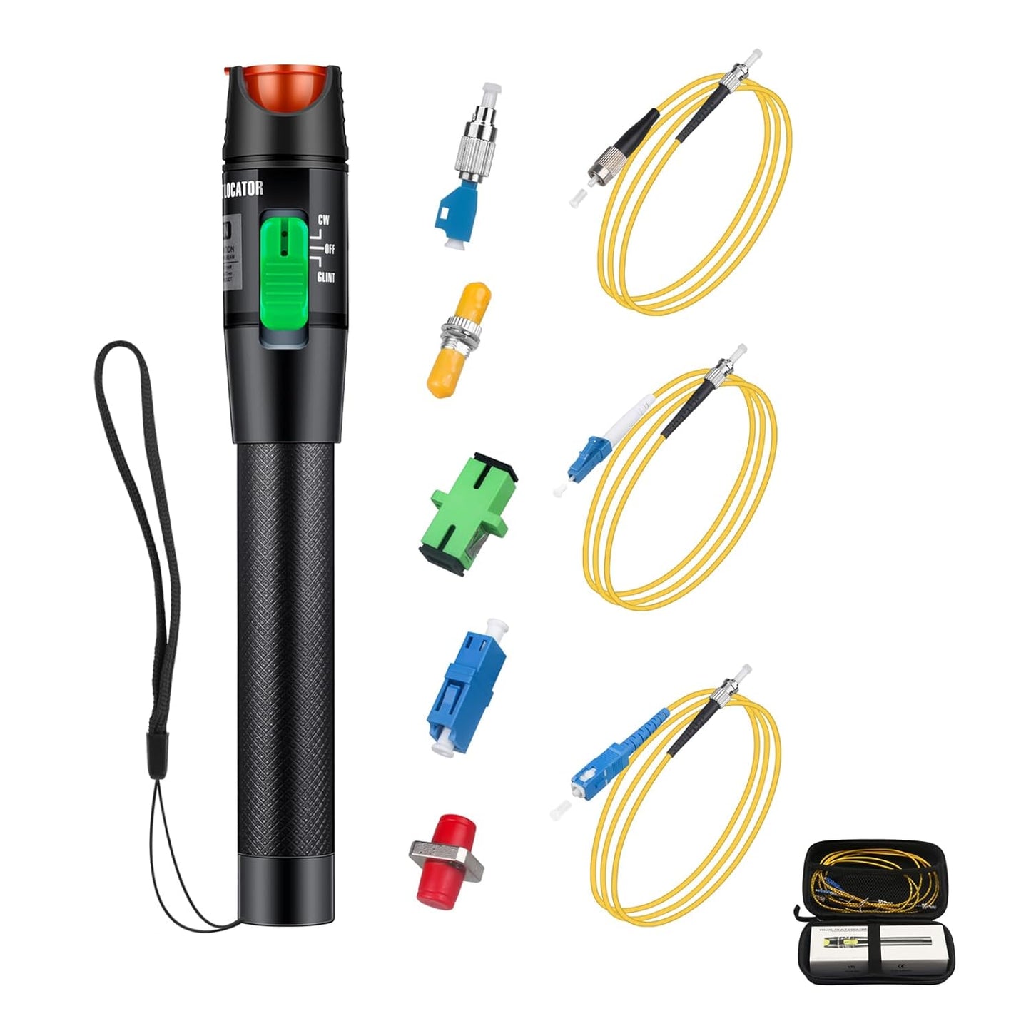 Fiber Optic Cable Troubleshoot Kit for Easy Fault Detection