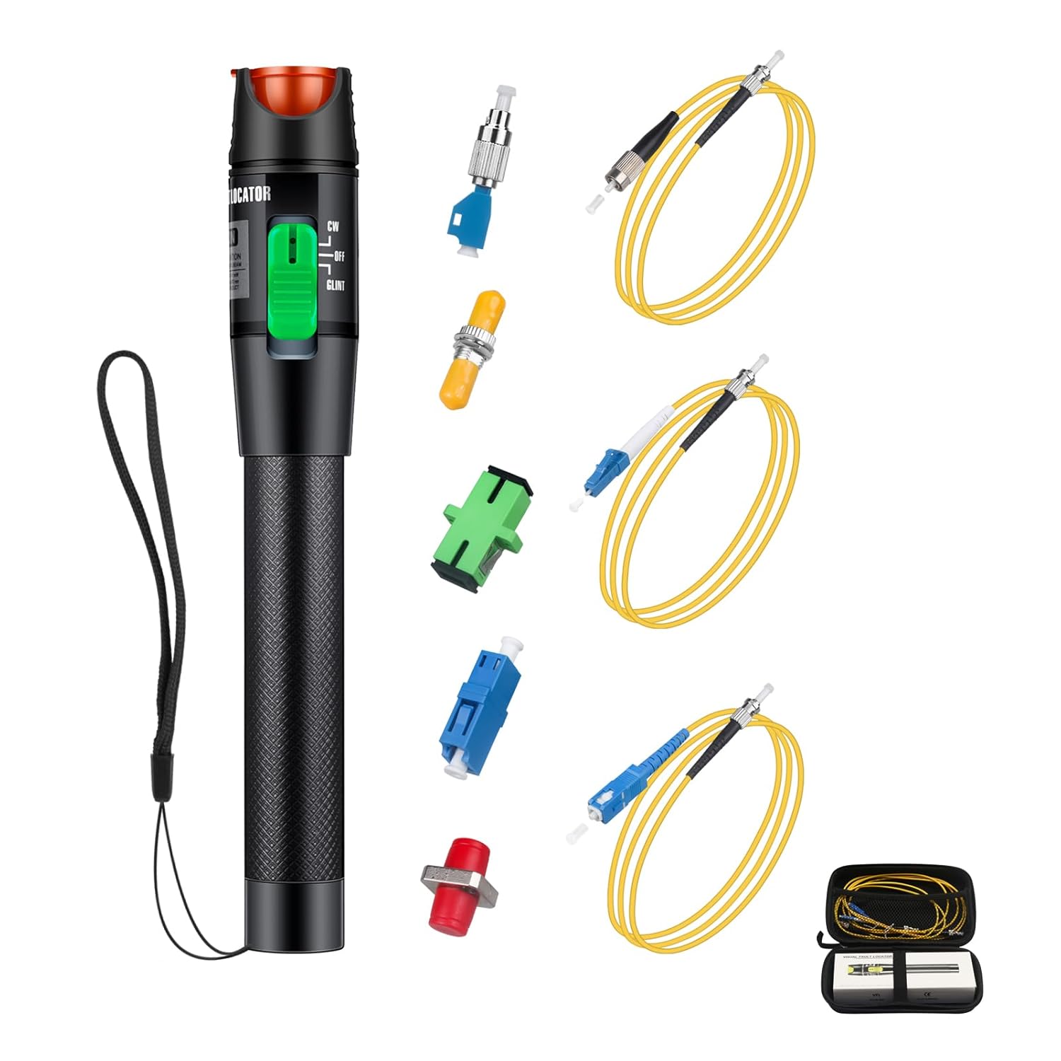 Fiber Optic Cable Troubleshoot Kit for Easy Fault Detection
