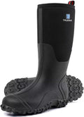 Rubber Boots for Men with Steel Shank - Waterproof Insulated Work dry