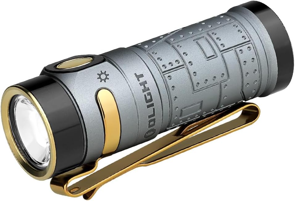 OLIGHT Baton4 Rechargeable EDC Flashlight: Compact Powerhouse
