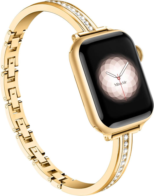 Missair Bling Bracelet for Apple Watch - Stylish & Sparkly!