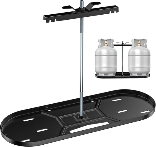 Skyflame Steel RV Dual Propane Tank Mounting Rack Review