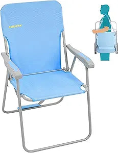 WEJOY High Back Folding Chair for Outdoor Concerts and Beaches