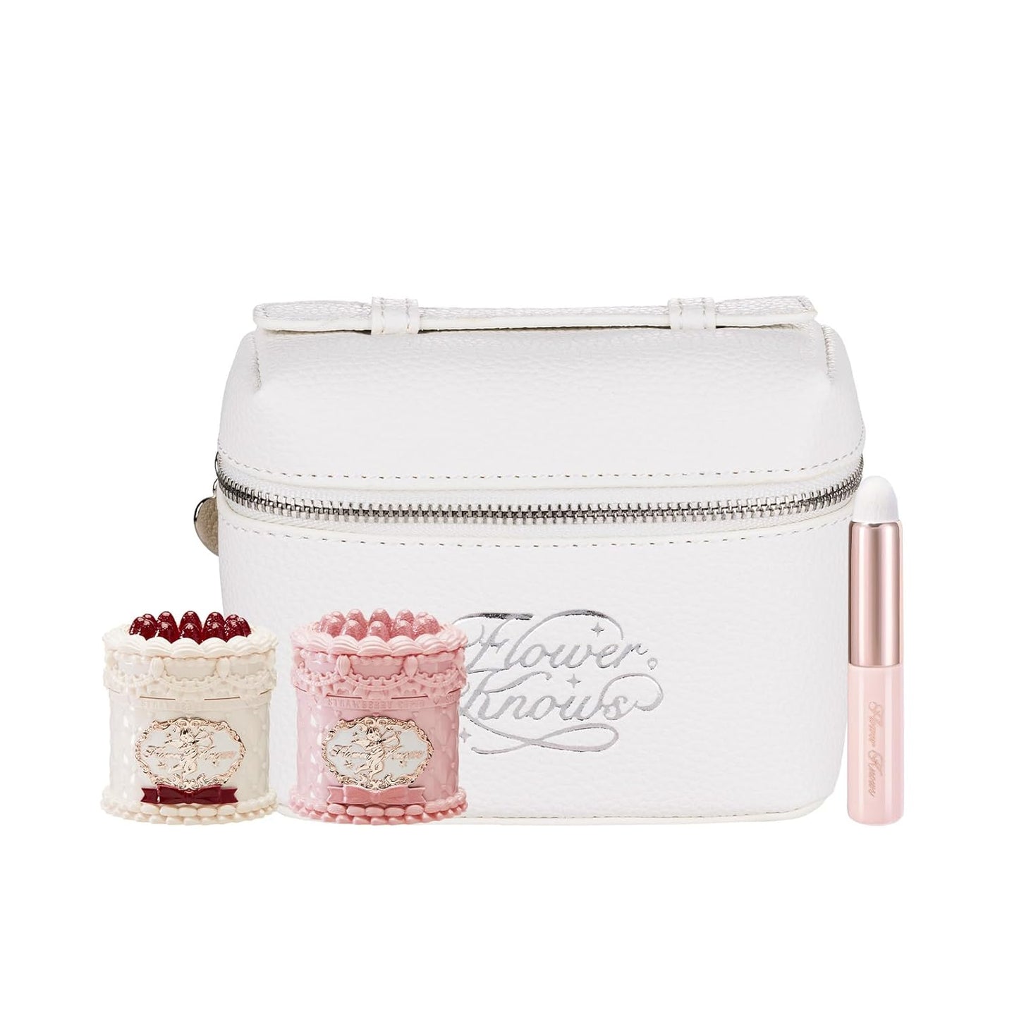 Flower Knows Enchanted Lip Kit: Strawberry Cupid Cake Set