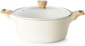 Ceramic Nonstick Stock Pot with Lid - Healthy, Induction Ready