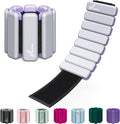 Sportneer Wrist & Ankle Weights 1 Pair (1 lb/2 lb Each) - Adjustable
