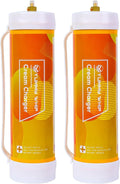 4.0L 2700G Food Grade Whipped Cream Charger Tank With Nozzle (2pack)