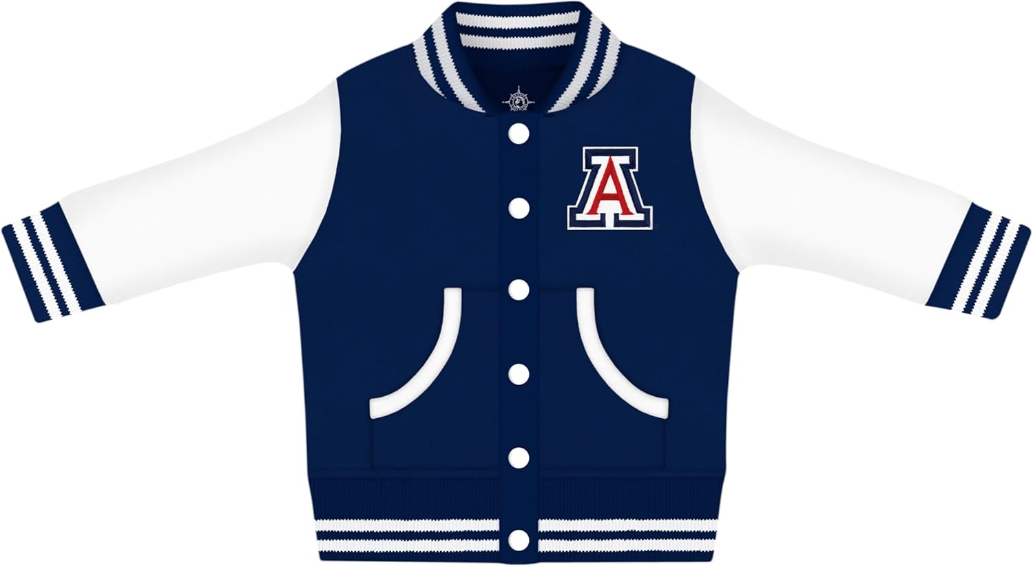 Creative Knitwear College Baby Varsity Jacket for Little Fans