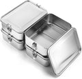 Durable stainless steel food containers by Umigy for leak proof use
