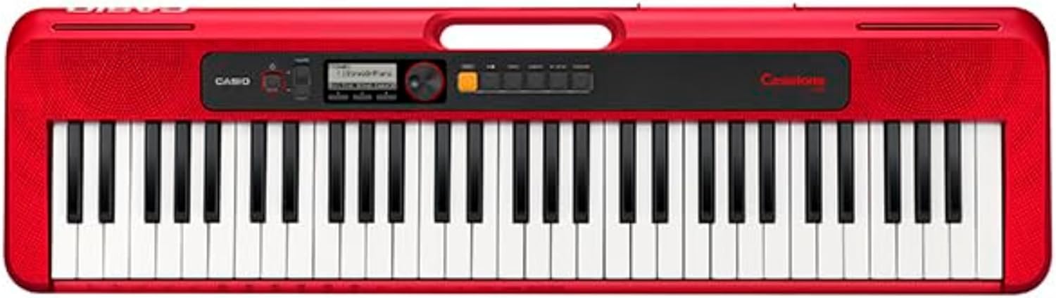 Portable 61-Key Keyboard, 200 Tones & 77 Rhythms