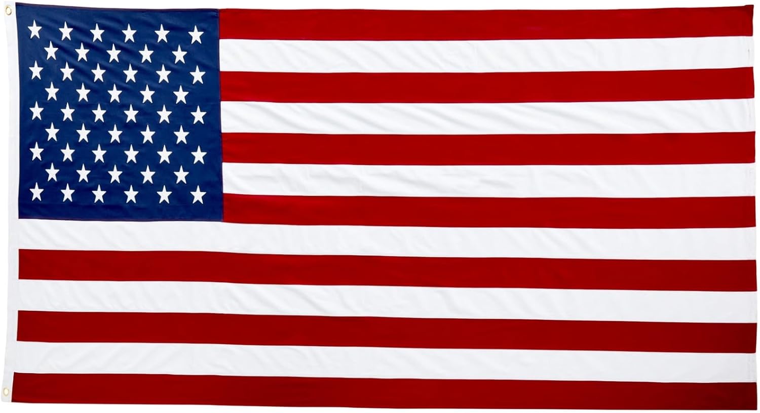 American Flag Burial Tribute - 5x9.5 ft Cotton Memorial Flag