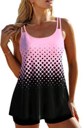 Tankini Swimsuits for Women with Shorts - Modest Mid-Rise Set