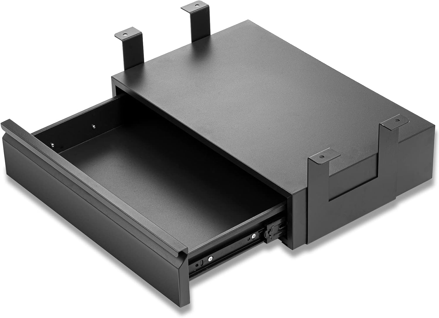 Maximize Space: Black Tall Under Desk Drawer 18