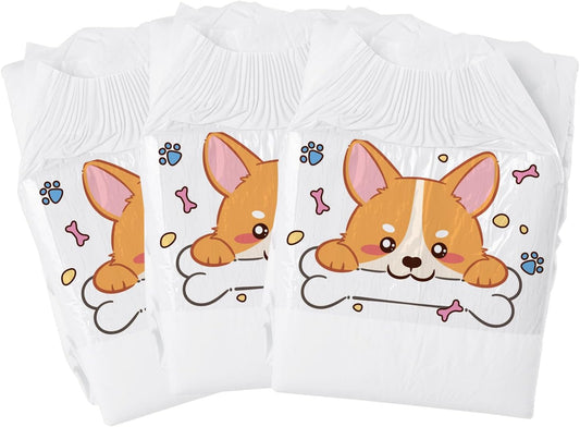 CutiePlusU Maximum Absorbency Adult Diaper Trio for Overnight Protection