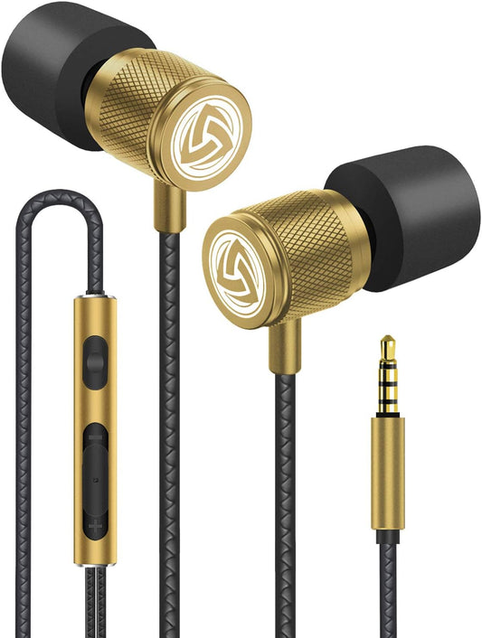 LUDOS Ultra Wired Earbuds - Noise Isolating, 5-Year Warranty