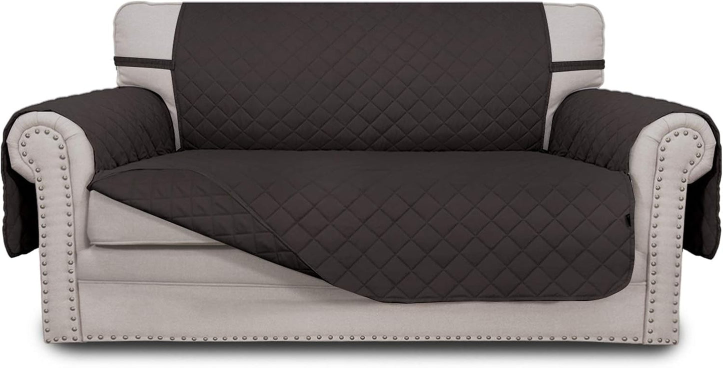 Easy-Going Reversible Loveseat Couch Cover for Pet Protection