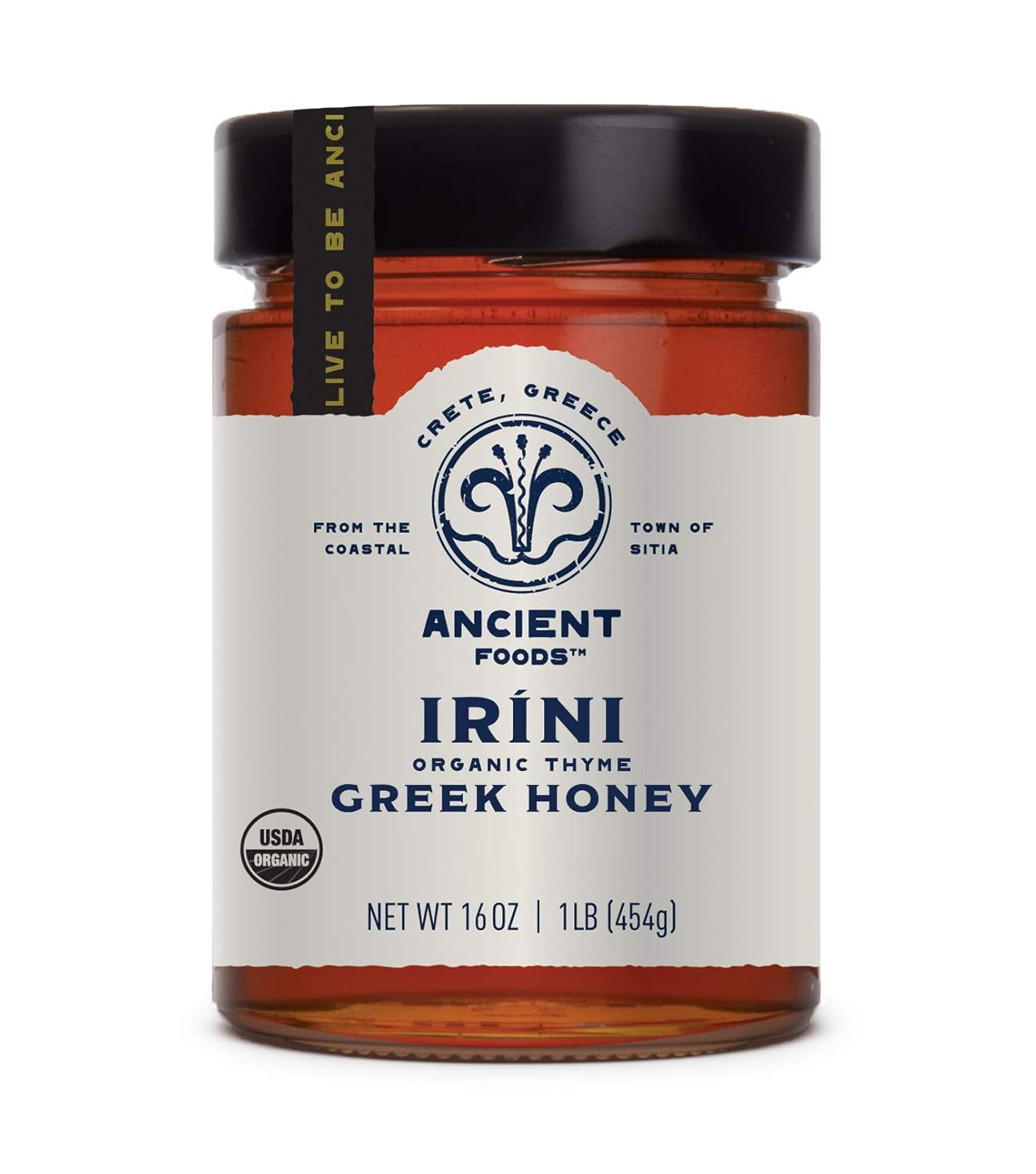 Thyme Honey by Ancient Foods - Organic Raw Unfiltered Honey
