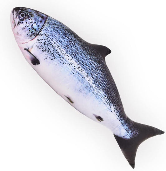 Giant 31 Chubby Salmon Pillow - Soft Plush Kids Toy