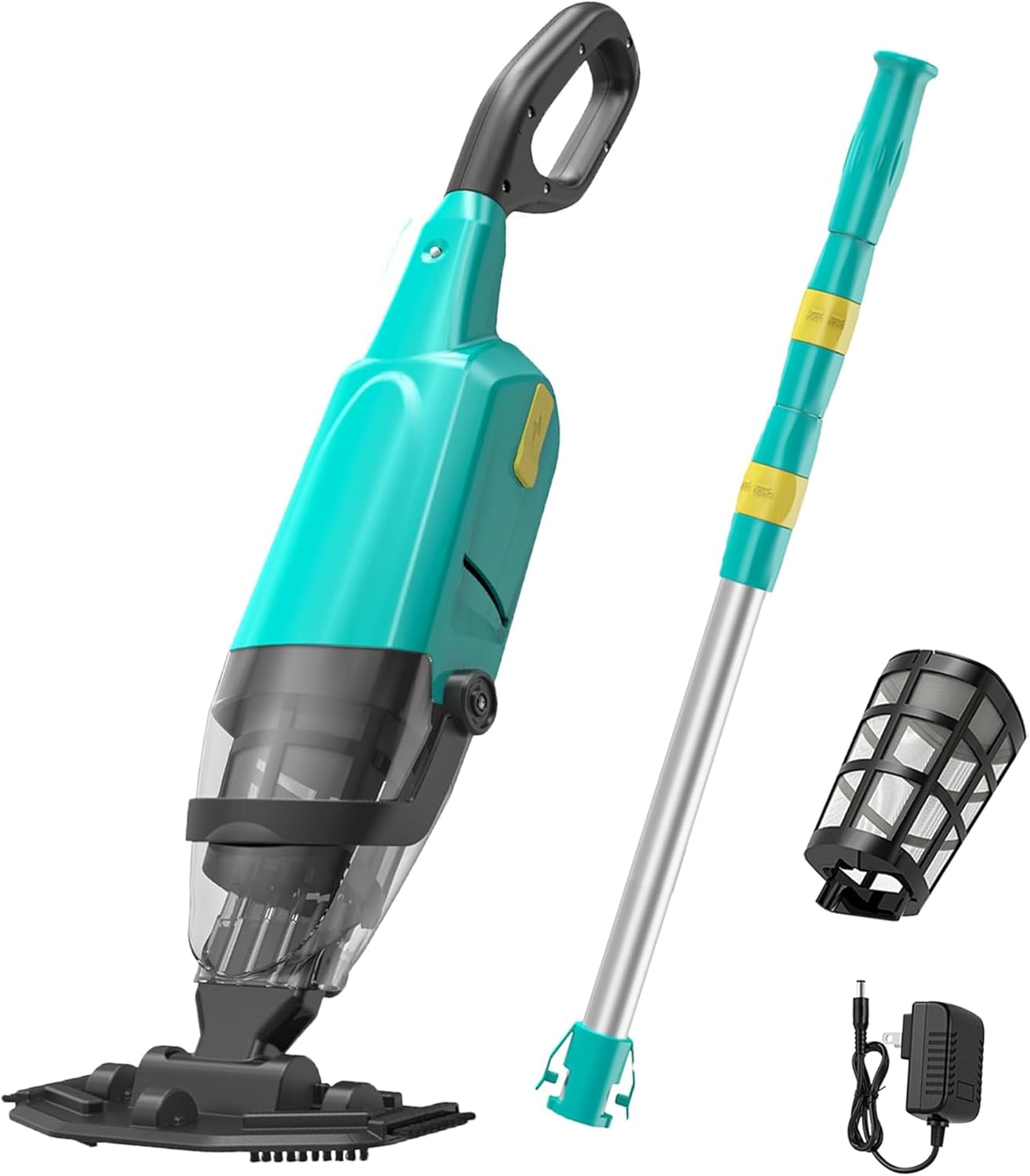 Cordless Rechargeable Pool Vacuum for Inground and Above Ground