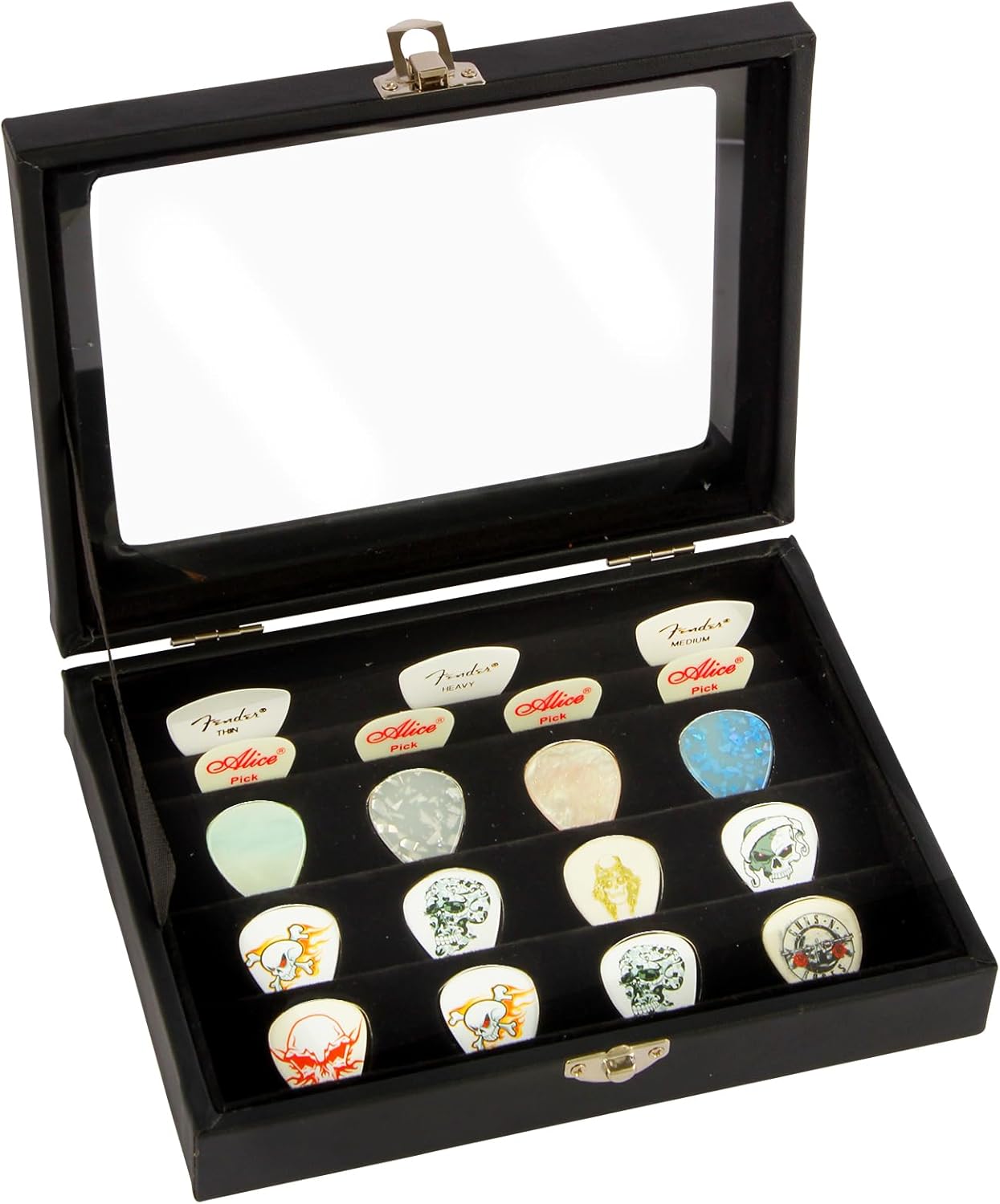 Stylish Guitar Pick Holder - Display & Store Picks Easily!