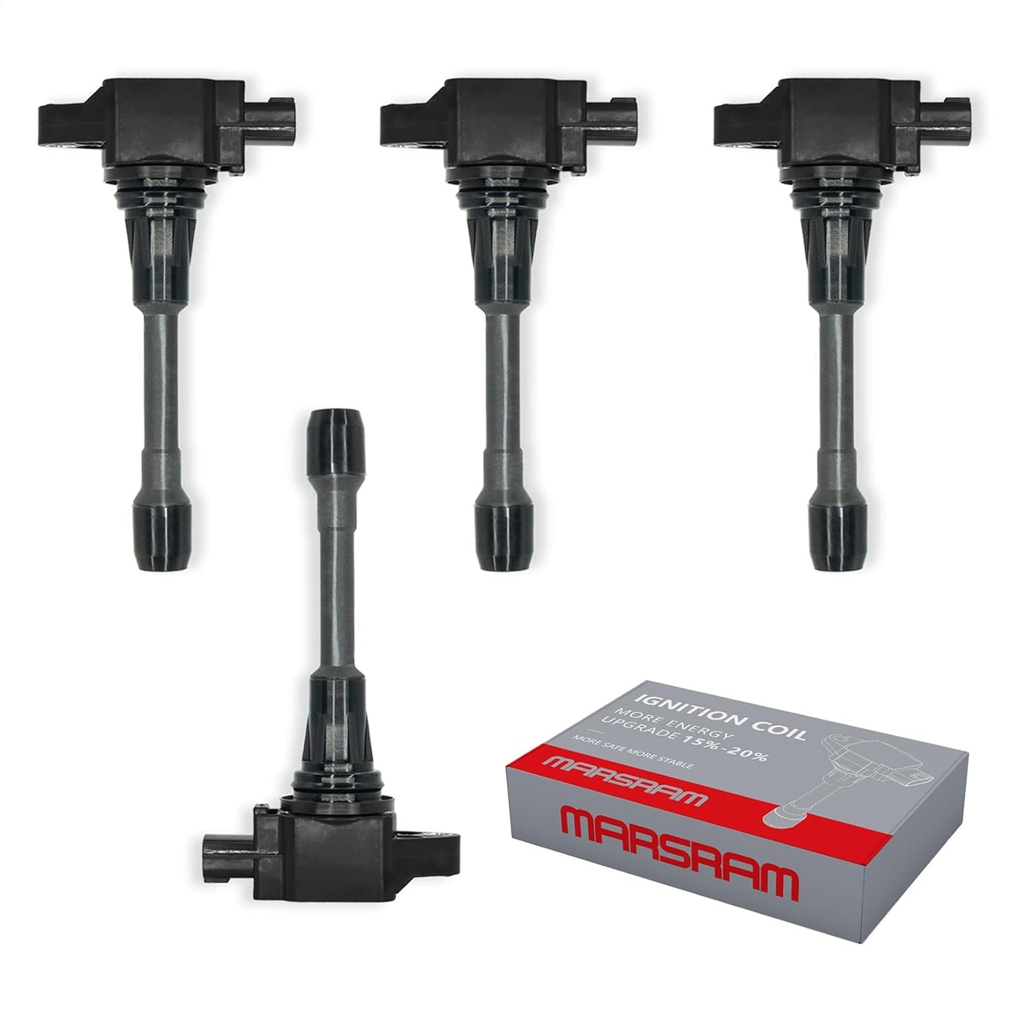 Ignition Coil Pack Set of 4 for Nissan and Infiniti Vehicles