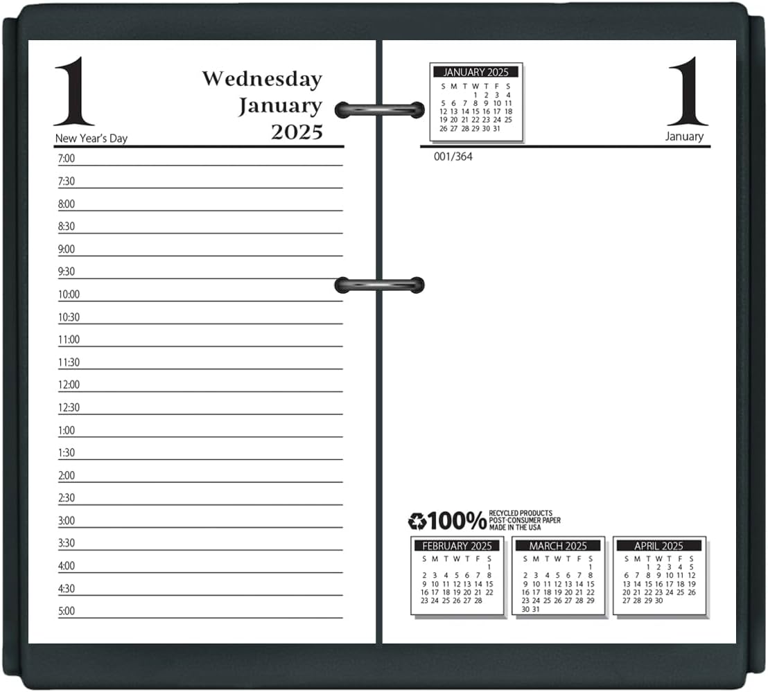 House of Doolittle 2025 Daily Desk Calendar Refill - Economy Size!