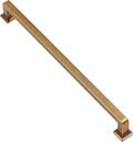 Alzassbg 6 Pack Antique Brass Cabinet Pulls 10 in Hole Centers