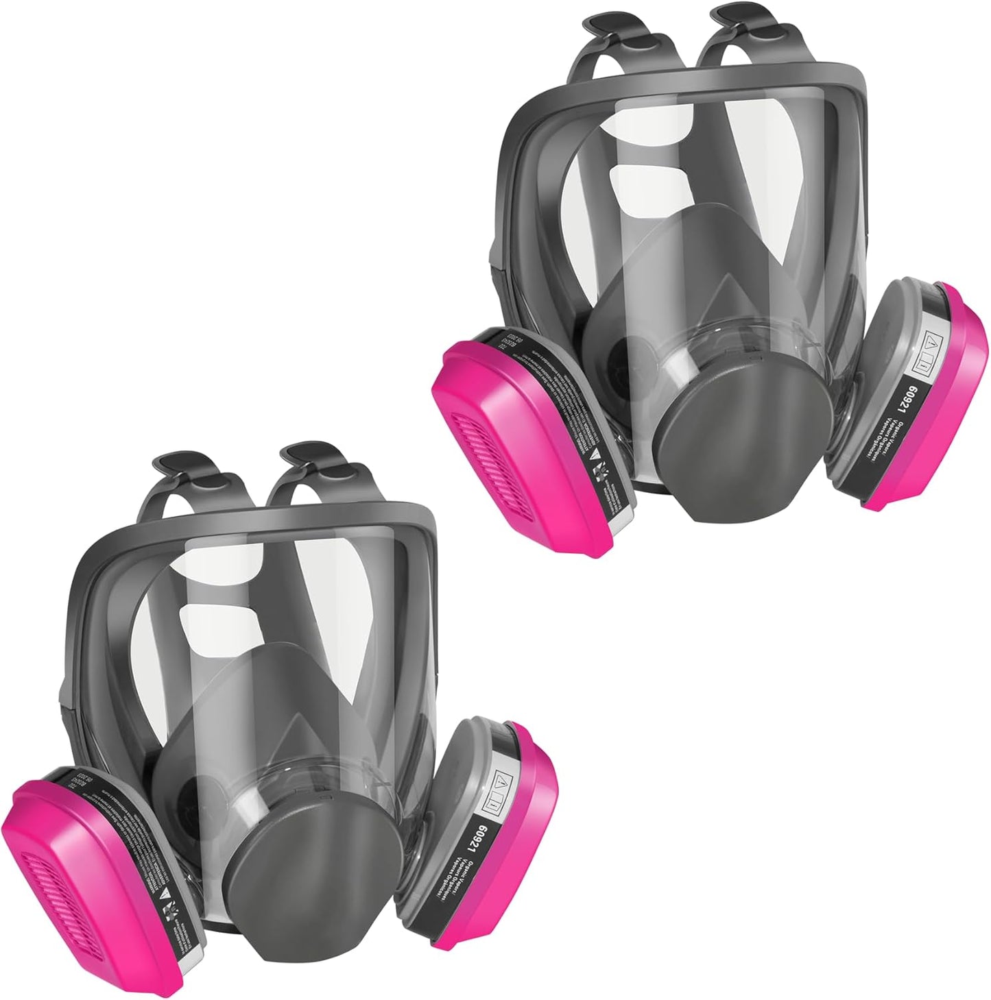 Full Face Respirator Mask with 60921 Filter for Gas Protection