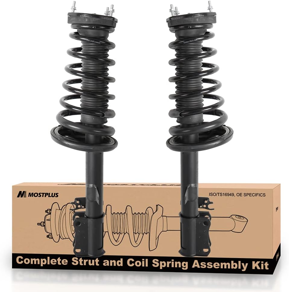 MOSTPLUS Rear Complete Strut Spring Shock Absorber for Toyota