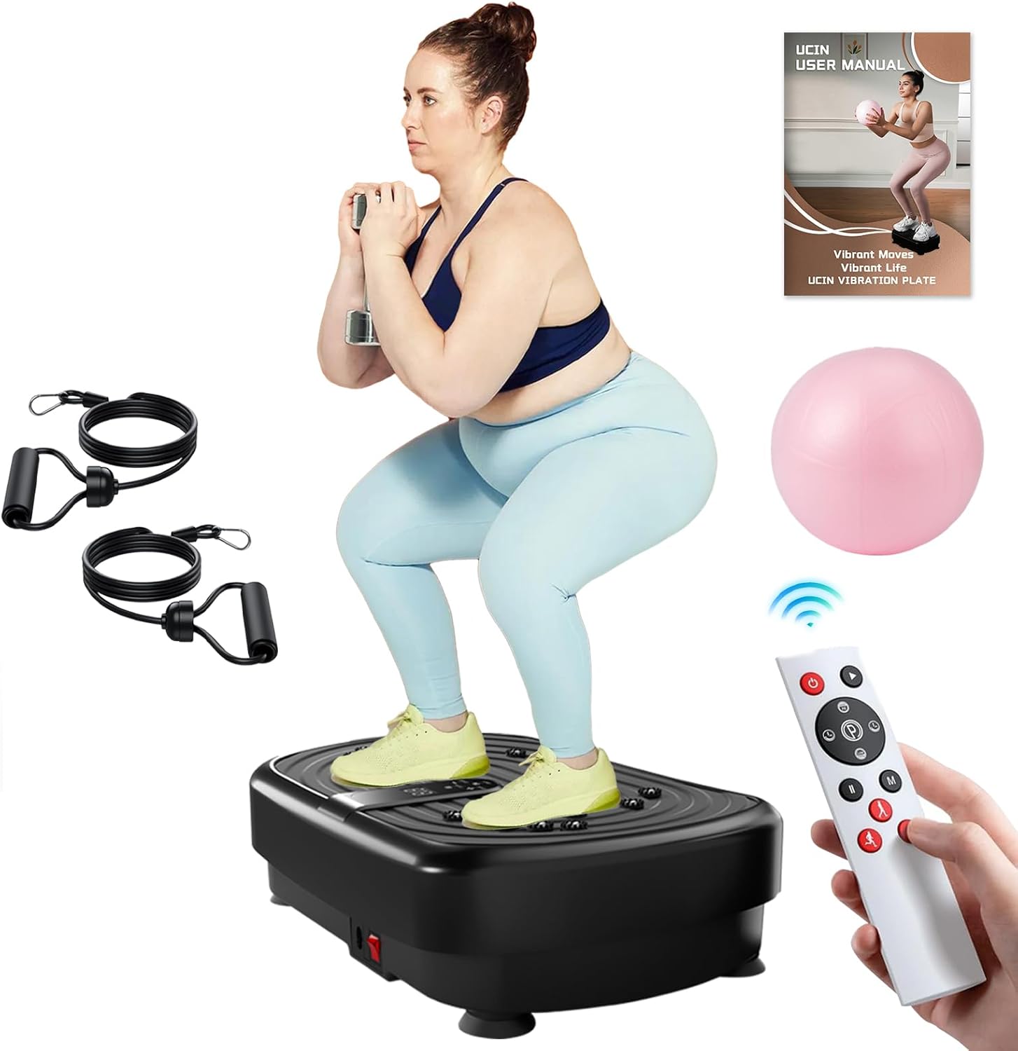 UCIN Vibration Plate Exercise Machine for Weight Loss & Fitness