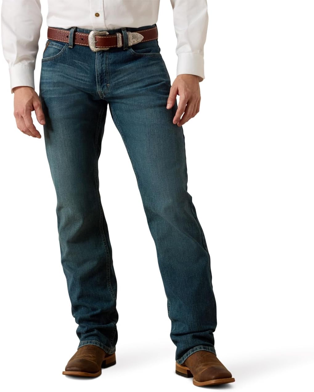 Ariat Men's M4 Low Rise Boot Cut Jeans for Ultimate Comfort