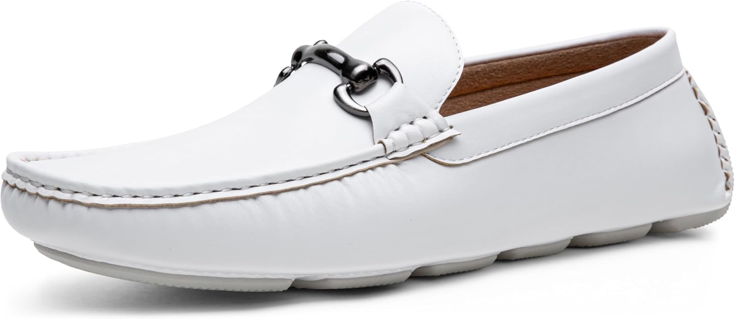 Vostey Men's Loafers Slip on Shoes for Effortless Style