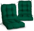 Set of 2 Eagle Peak Tufted Cushions for Indoor and Outdoor Use
