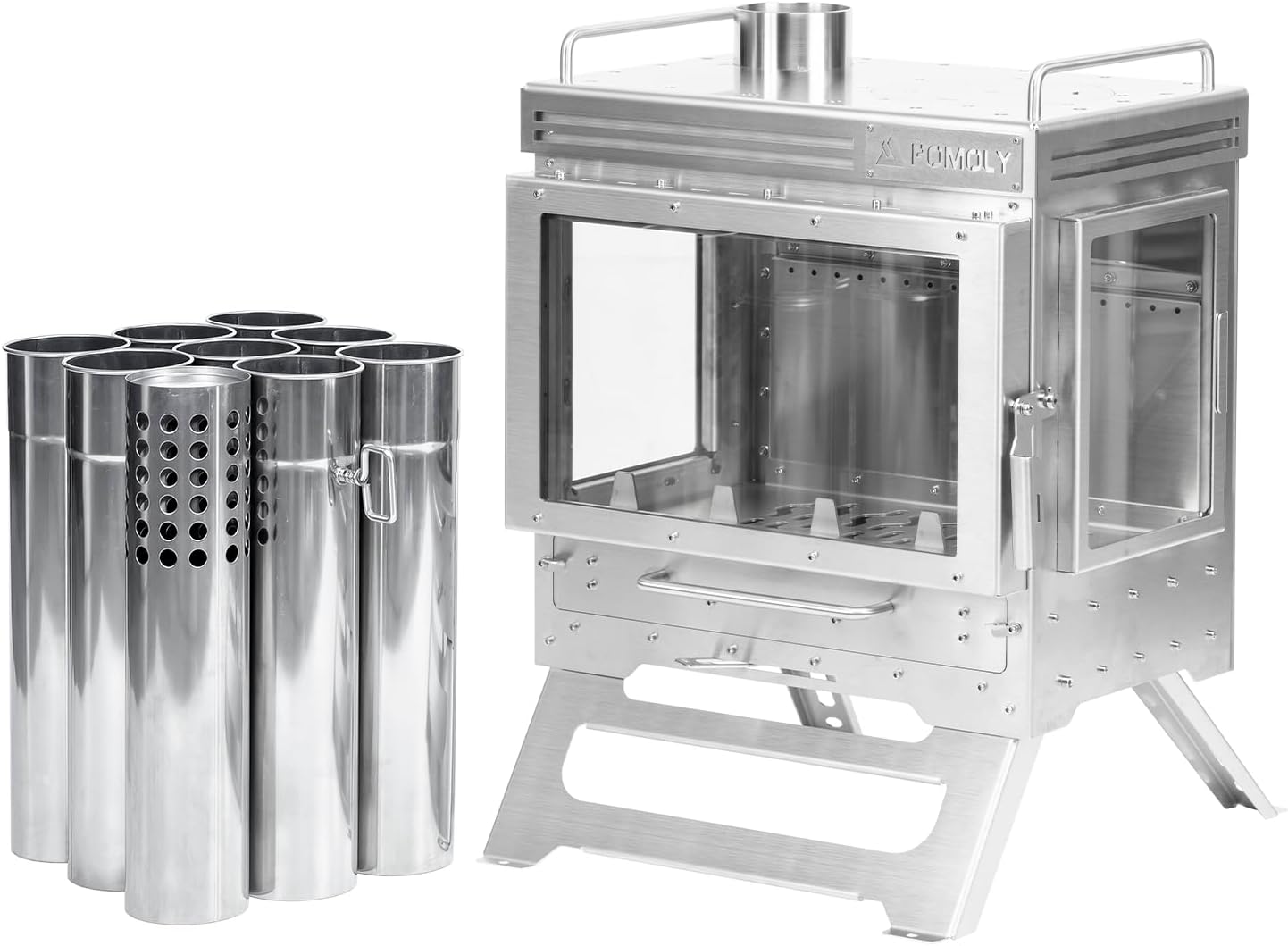 POMOLY Dweller Max 3 Wood Stove - All-in-One Solution