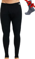 Merino Wool Base Layer Mens Bottom Pants 100% Merino Wool - Heavy