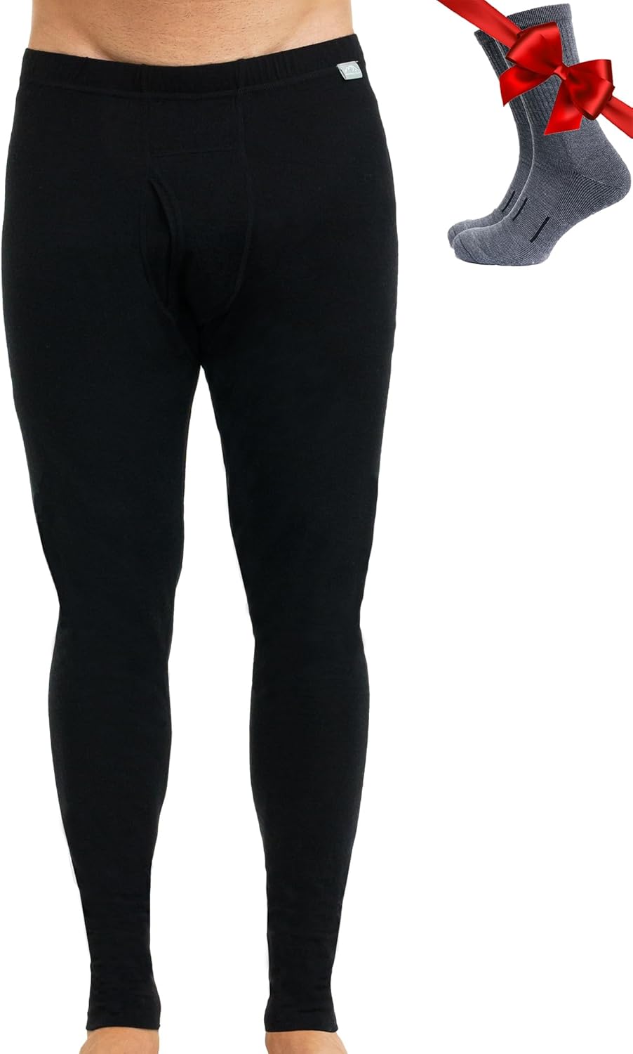 Merino Wool Base Layer Mens Bottom Pants for Ultimate Comfort