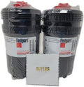 FF63054NN Original Fleetguard Fuel Filter Kit - Two Filters + Cloth