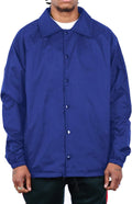 Shaka Wear Mens Coach Jacket Classic Windbreaker - Durable Comfort