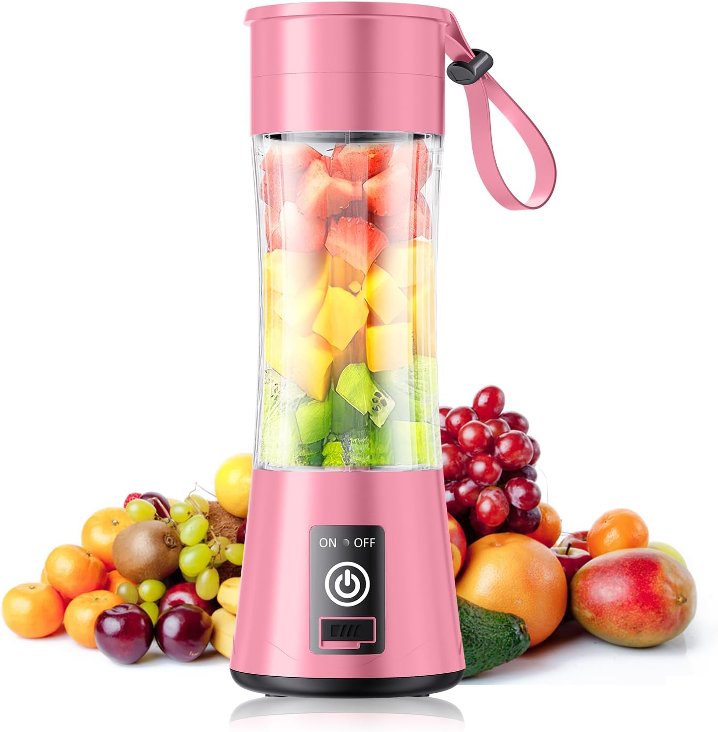 Blend On-The-Go: 14oz Portable Mini Blender