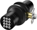 Door Knob with Keypad Keyless Entry Door Lock - Easy Install & Keyless