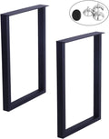 MBQQ Furniture Legs 28in Heavy Duty Rustic Industrial Style
